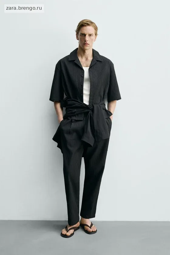 РУБАШКА  JACQUARD В КЛЕТКУ