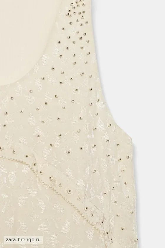 КОРОТКОЕ ЖАККАРДОВОЕ ПЛАТЬЕ — коллекция Zara «ZW»
