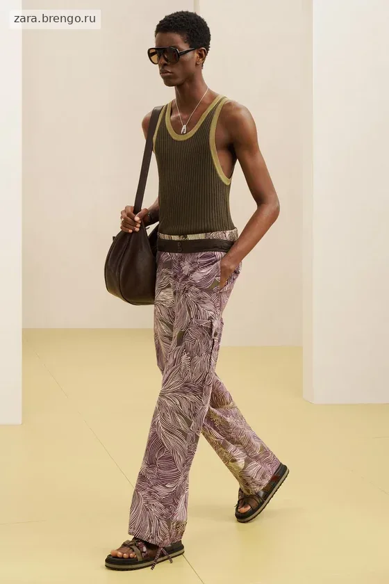 Вязаный топ из вискозы