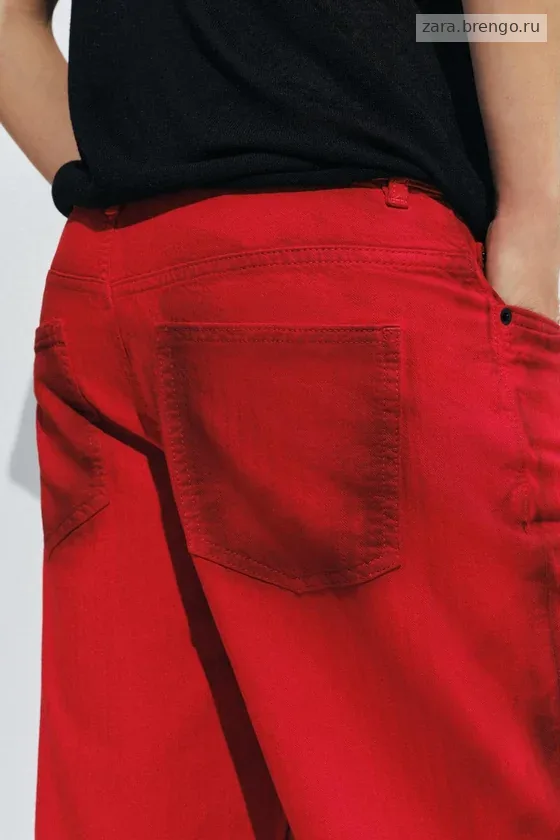 ДЖИНСЫ  С НИЗКОЙ ПОСАДКОЙ — коллекция Zara «ZW»