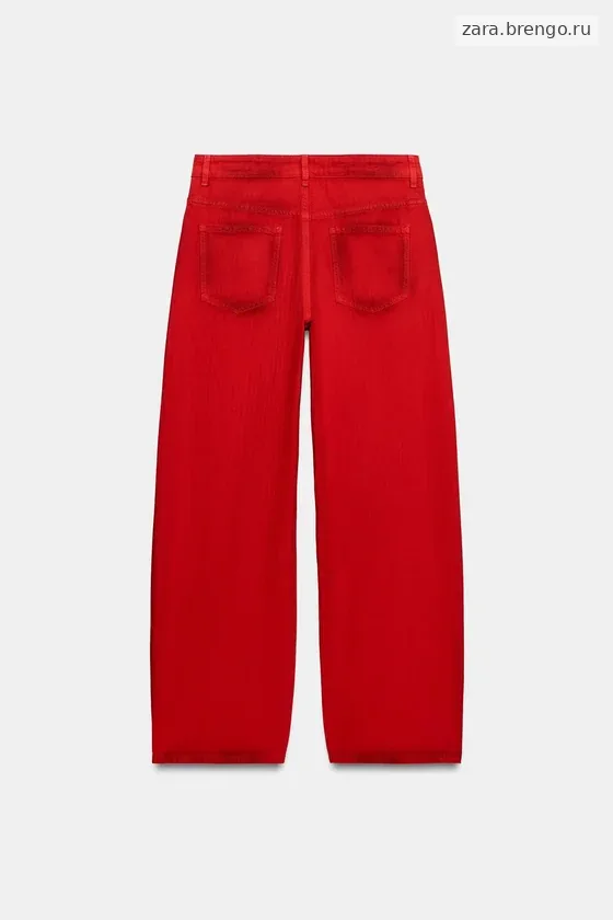ДЖИНСЫ  С НИЗКОЙ ПОСАДКОЙ — коллекция Zara «ZW»