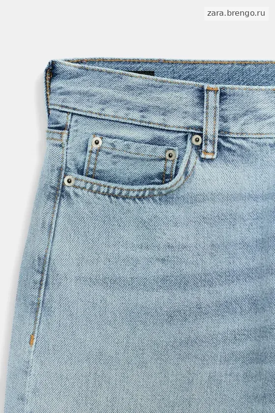 ДЖИНСЫ ПРЯМОГО КРОЯ С НИЗКОЙ ПОСАДКОЙ — коллекция Zara «ZW»