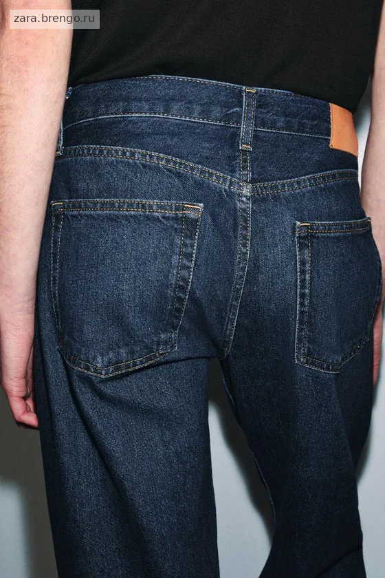 ДЖИНСЫ ПРЯМОГО КРОЯ С НИЗКОЙ ПОСАДКОЙ — коллекция Zara «ZW»