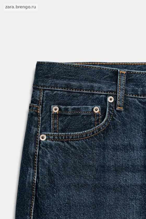 ДЖИНСЫ ПРЯМОГО КРОЯ С НИЗКОЙ ПОСАДКОЙ — коллекция Zara «ZW»