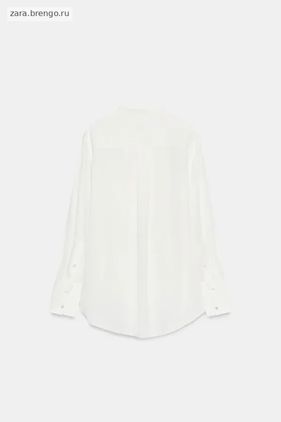 РУБАШКА СВОБОДНОГО КРОЯ С КОКЕТКОЙ — коллекция Zara «ZW»