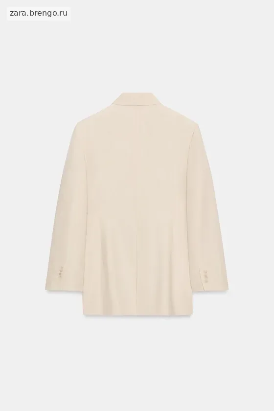БЛЕЙЗЕР ПРЯМОГО КРОЯ ИЗ ШЕРСТИ — коллекция Zara «ZW» лимитированная серия