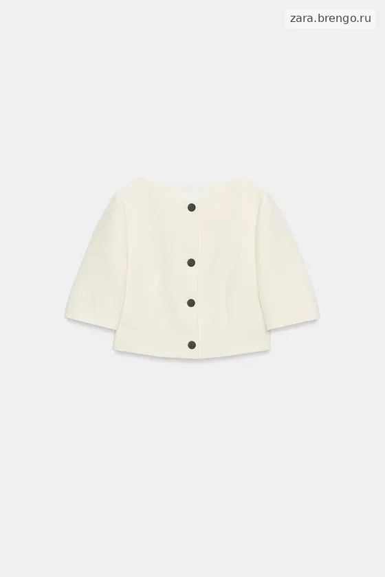 УКОРОЧЕННАЯ КУРТКА — коллекция Zara «ZW»