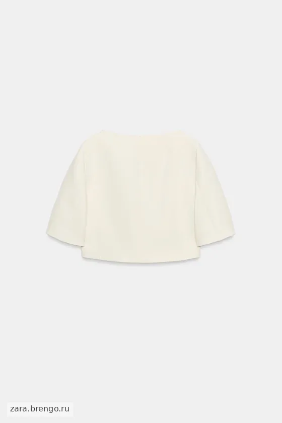 УКОРОЧЕННАЯ КУРТКА — коллекция Zara «ZW»