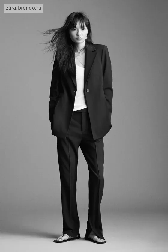УЗКИЕ БРЮКИ ИЗ ШЕРСТИ — коллекция Zara «ZW» лимитированная серия