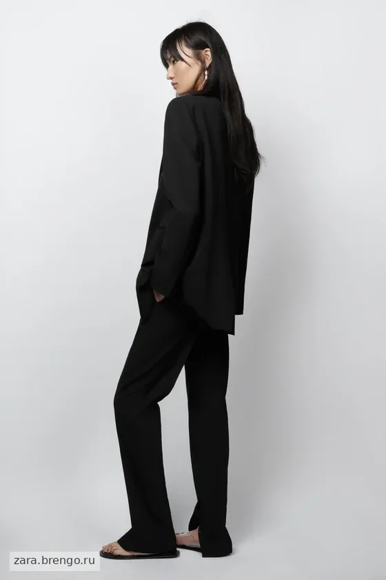 УЗКИЕ БРЮКИ ИЗ ШЕРСТИ — коллекция Zara «ZW» лимитированная серия