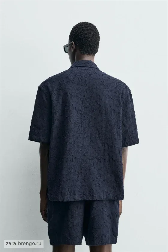 РУБАШКА JACQUARD С ТЕКСТУРОЙ