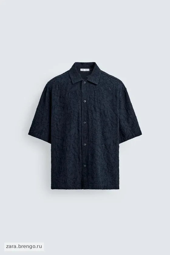 РУБАШКА JACQUARD С ТЕКСТУРОЙ