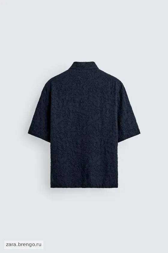 РУБАШКА JACQUARD С ТЕКСТУРОЙ
