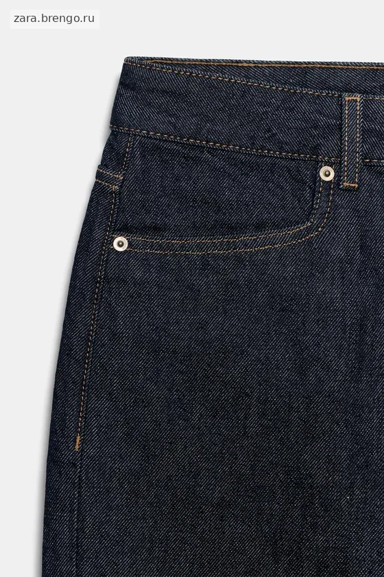 ДЖИНСОВЫЕ ШОРТЫ БЕРМУДЫ СО СРЕДНЕЙ ПОСАДКОЙ — коллекция Zara «ZW»