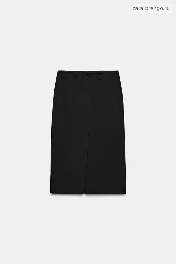 ЮБКА МИДИ С РАЗРЕЗОМ — коллекция Zara «ZW»