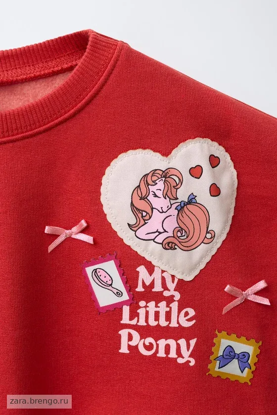 Толстовка с нашивкой my little pony® heart
