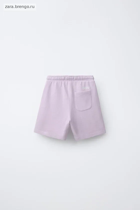 ШОРТЫ ИЗ МЯГКОЙ ТКАНИ С ЛОГОТИПОМ GARMENT DYE