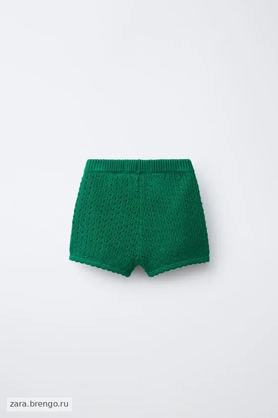 ТРИКОТАЖНЫЕ ШОРТЫ CASA LAWA X ZARA KIDS С ЛИМОНОМ