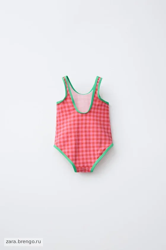2-6 ЛЕТ/ КУПАЛЬНИК В КЛЕТКУ CASA LAWA X ZARA KIDS