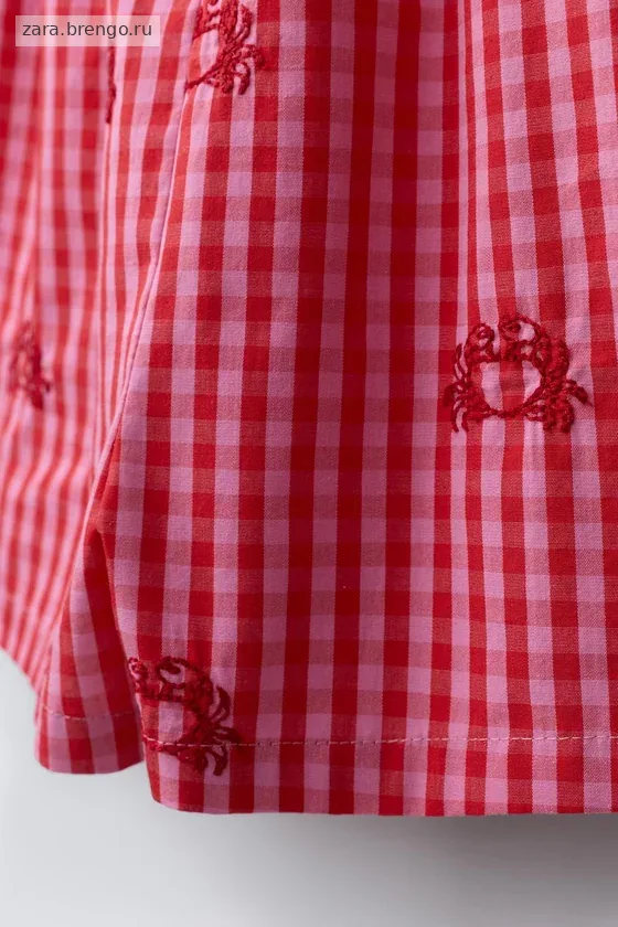 КОМБИНЕЗОН С ВЫШИВКОЙ КРАБОВ CASA LAWA X ZARA KIDS