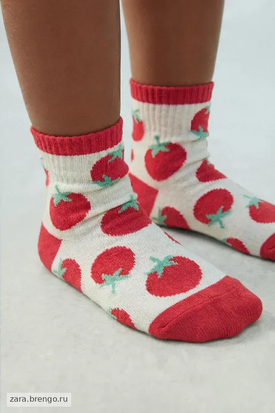 НАБОР ИЗ ДВУХ КОРОТКИХ НОСКОВ CASA LAWA X ZARA KIDS