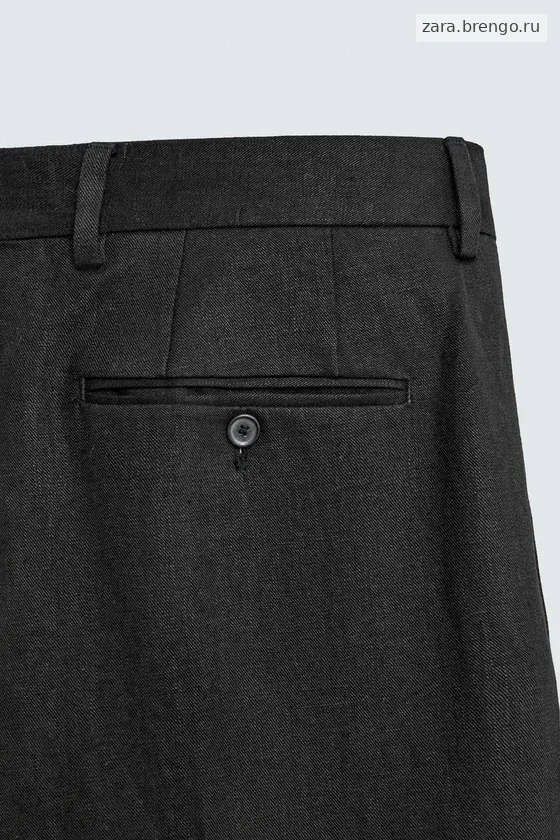 КОСТЮМНЫЕ БРЮКИ ИЗ 100% ЛЬНА Zara «Aaron Levine»