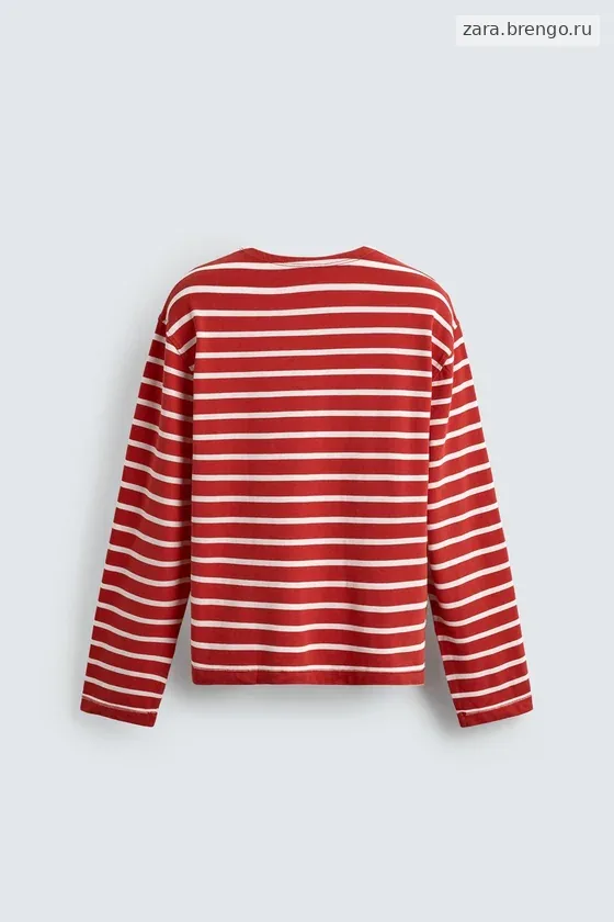 ФУТБОЛКА ЖАККАРД В ПОЛОСКУ Zara «Aaron Levine»