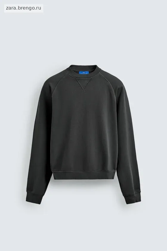 ТОЛСТОВКА С ЭФФЕКТОМ ПОТЕРТОСТИ Zara «Aaron Levine»