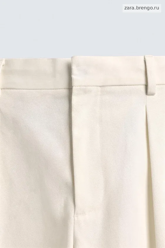 БРЮКИ ЧИНОС СО СКЛАДКАМИ Zara «Aaron Levine»