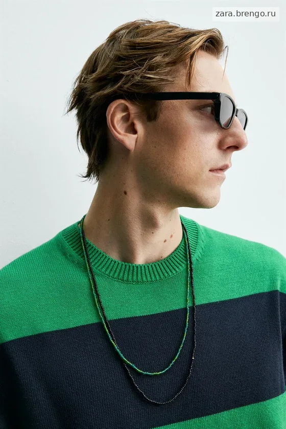 КОМБИНИРОВАННЫЕ ОЖЕРЕЛЬЯ ИЗ 2 ШТУК Zara «Aaron Levine»