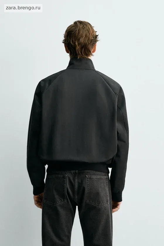 КУРТКА стандартной посадки ИЗ ХЛОПКА И ШЕРСТИ Zara «Aaron Levine»