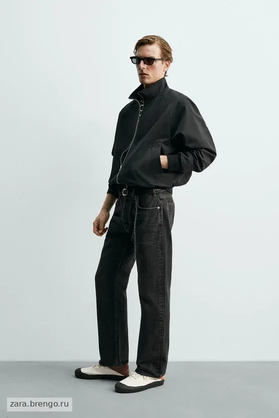 КУРТКА стандартной посадки ИЗ ХЛОПКА И ШЕРСТИ Zara «Aaron Levine»