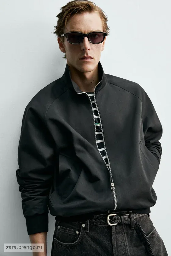 КУРТКА стандартной посадки ИЗ ХЛОПКА И ШЕРСТИ Zara «Aaron Levine»