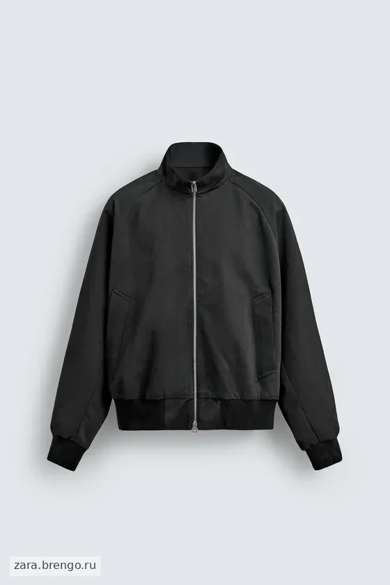 КУРТКА стандартной посадки ИЗ ХЛОПКА И ШЕРСТИ Zara «Aaron Levine»