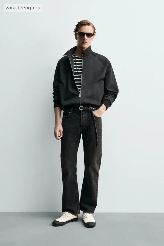 КУРТКА стандартной посадки ИЗ ХЛОПКА И ШЕРСТИ Zara «Aaron Levine»