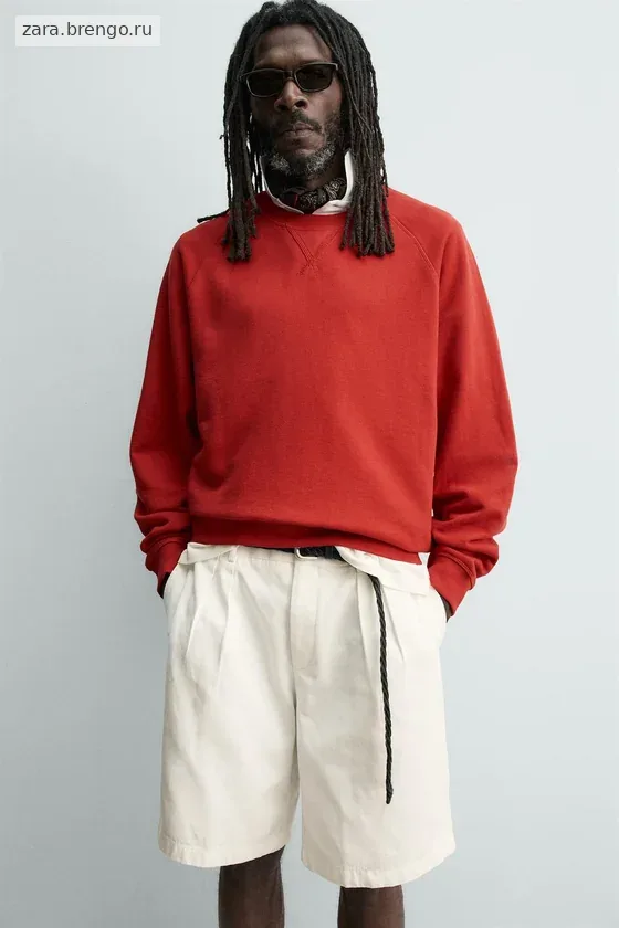 ШОРТЫ  С ЗАЩИПАМИ Zara «Aaron Levine»