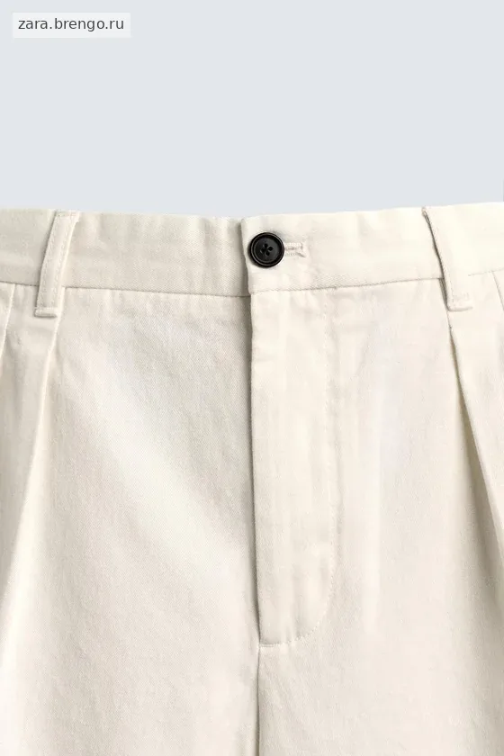ШОРТЫ  С ЗАЩИПАМИ Zara «Aaron Levine»