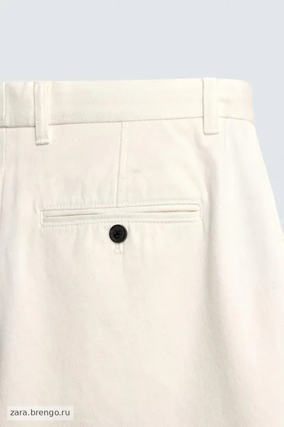 ШОРТЫ  С ЗАЩИПАМИ Zara «Aaron Levine»
