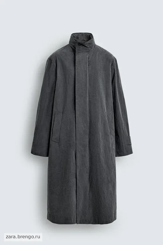 ЛЕГКИЙ ТРЕНЧ С ЭФФЕКТОМ ПОТЕРТОСТИ Zara «Aaron Levine»