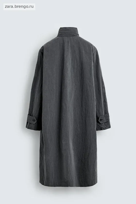 ЛЕГКИЙ ТРЕНЧ С ЭФФЕКТОМ ПОТЕРТОСТИ Zara «Aaron Levine»