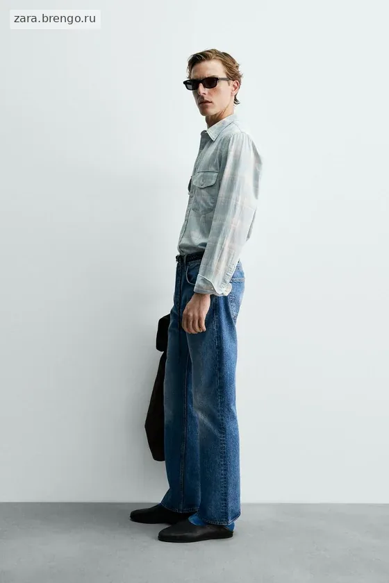 ЛЕГКАЯ ДЖИНСОВАЯ РУБАШКА Zara «Aaron Levine»