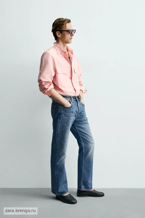 ДЖИНСЫ прямого кроя  Zara «Aaron Levine»