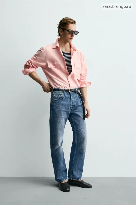 ДЖИНСЫ прямого кроя  Zara «Aaron Levine»