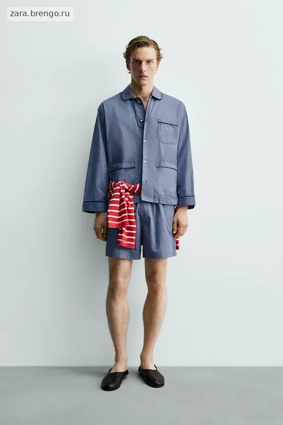 ПИЖАМНЫЙ КОСТЮМ С ШОРТАМИ Zara «Aaron Levine»