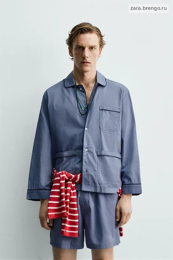 ПИЖАМНЫЙ КОСТЮМ С ШОРТАМИ Zara «Aaron Levine»