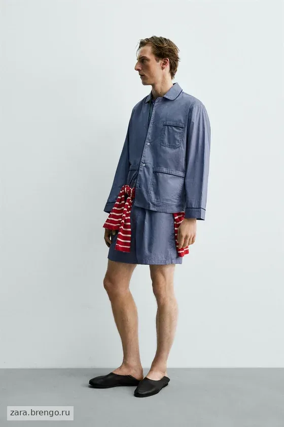 ПИЖАМНЫЙ КОСТЮМ С ШОРТАМИ Zara «Aaron Levine»
