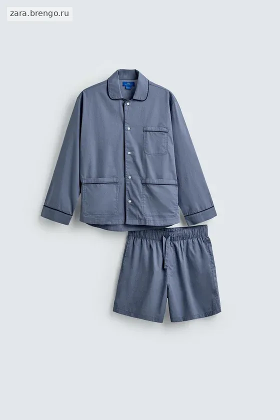 ПИЖАМНЫЙ КОСТЮМ С ШОРТАМИ Zara «Aaron Levine»