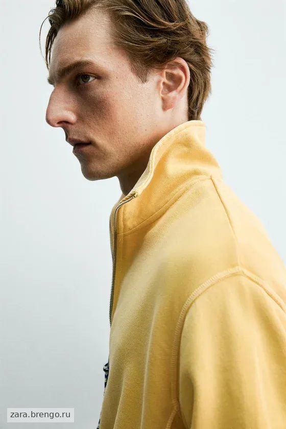 ТОЛСТОВКА НА МОЛНИИ С ЛЕНТОЙ Zara «Aaron Levine»