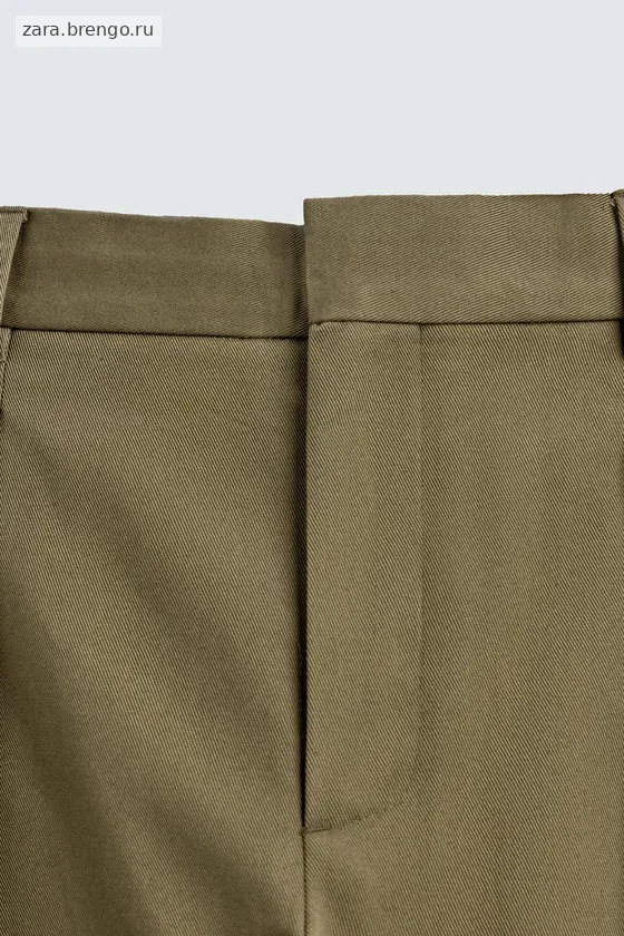БРЮКИ ЧИНОС СО СКЛАДКАМИ Zara «Aaron Levine»