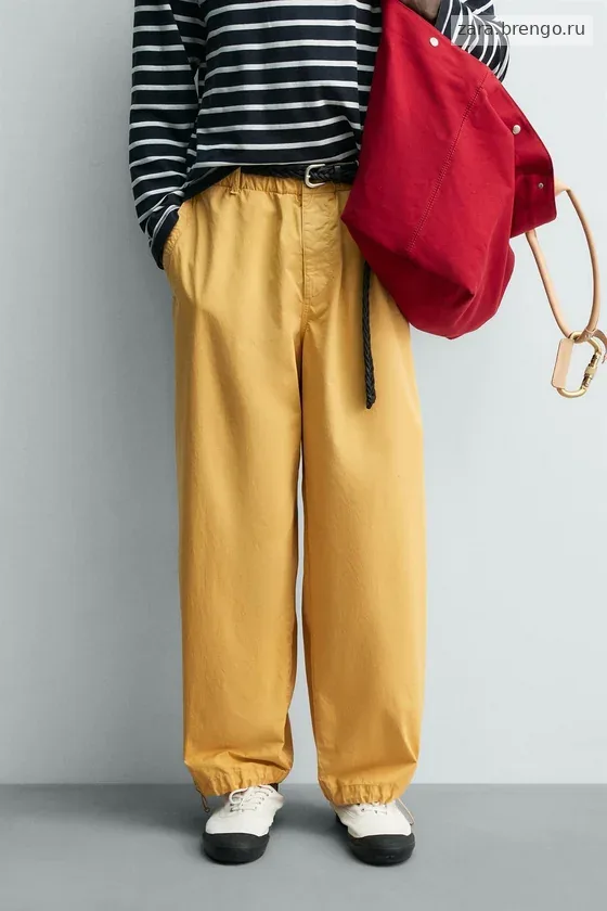 ХЛОПКОВЫЕ БРЮКИ  Zara «Aaron Levine»